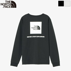 [2024ss新作] THE NORTH FACE ザ・ノースフェイス レディース ロングスリーブバックスクエアロゴティー 長袖Tシャツ ロンT トップス L/S Back Square Logo Tee　NTW32442　日本正規代理店商品　[ポイント10倍]