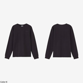 [2024ss新作] THE NORTH FACE ザ・ノースフェイス レディース ロングスリーブヌプシコットンティー 長袖Tシャツ ロンT トップス L/S Nuptse Cotton Tee　NTW32443　日本正規代理店商品　[ポイント10倍]