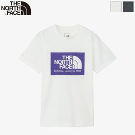 [2024ss新作] THE NORTH FACE ザ・ノースフェイス レディース ショートスリーブカリフォルニアロゴティー 半袖Tシャツ トップス S/S California Logo Tee　NTW32453　日本正規代理店商品　[ポイント10倍]