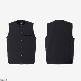 THE NORTH FACE ザ・ノース・フェイス ユニセックス メドウウォームベスト 中わた入りベスト アウター 軽量 アウトドア キャンプ Meadow Warm Vest　NY32530　日本正規代理店商品