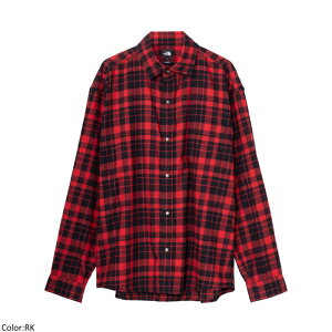 �y2026FW�V��zTHE NORTH FACE �U�E�m�[�X�E�t�F�C�X �����O�X���[�u�t�����l���`�F�b�N�V���c ���� �g�b�v�X �J�W���A�� �L�����v �A�E�g�h�A �f�C���[���[�X �����Y�@NR62635�@���{���K�㗝�X��