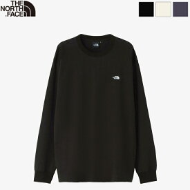 THE NORTH FACE ザ・ノースフェイス ユニセックス ロングスリーブヌプシコットンティー 長袖Tシャツ ロンT L/S Nuptse Cotton Tee　NT32345　2023秋冬モデル　日本正規代理店商品　[ポイント10倍]