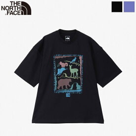 [2024ss新作] THE NORTH FACE ザ・ノースフェイス ユニセックス ショートスリーブヨセミテアニマルティー ビッグシルエット 半袖Tシャツ トップス S/S Yosemite Animal Tee　NT32404　日本正規代理店商品　[ポイント10倍]