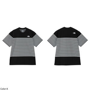 【SALE 20%OFF】THE NORTH FACE ザ・ノース・フェイス メンズ ショートスリーブパネルボーダーティー 半袖Tシャツ トップス アウトドア デイリーユース S/S Panel Border Tee NT32406 日本正規代理店商品