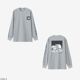 [2024ss新作] THE NORTH FACE ザ・ノースフェイス メンズ ロングスリーブスリーブグラフィックティー 長袖Tシャツ ロンT トップス L/S Sleeve Graphic Tee　NT32438　日本正規代理店商品　[ポイント10倍]