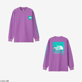 [2024ss新作] THE NORTH FACE ザ・ノースフェイス メンズ ロングスリーブスリーブグラフィックティー 長袖Tシャツ ロンT トップス L/S Sleeve Graphic Tee　NT32438　日本正規代理店商品　[ポイント10倍]