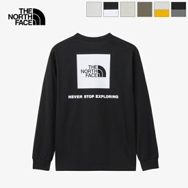 【2026SS新色/再入荷】THE NORTH FACE ザ・ノース・フェイス ロングスリーブバックスクエアロゴティー 長袖Tシャツ ロンT トップス カジュアル アウトドア メンズ ユニセックス　NT32442　日本正規代理店商品　[ポイント10倍]