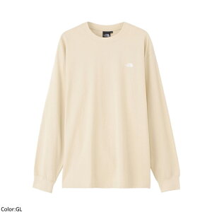 THE NORTH FACE �U�E�m�[�X�E�t�F�C�X �����Y �����O�X���[�u�k�v�V�R�b�g���e�B�[ UV�K�[�h ����T�V���c ����T �J�b�g�\�[ �g�b�v�X �V���v�� �J�W���A�� �A�E�g�h�A L/S Nuptse Cotton Tee�@NT32443�@��