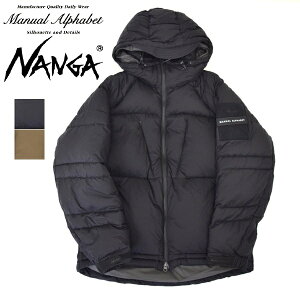�����Y�@Manual Alphabet�@�}�j���A���A���t�@�x�b�g×NANGA�@�i���K�@�@NANGA×MANUAL ALPHABET EXPLORER DOWN JACKET�@�_�E���W���P�b�g�@MA-J-375