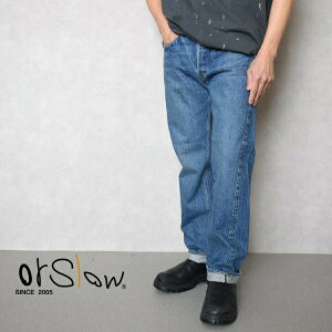 �����Y Orslow �I�A�X���E STANDARD 105 �X�^���_�[�h �Z���r�b�W �f�j�� 105 STANDARD SELVEDGE DENIM 2YEAR WASH 01-1050-84