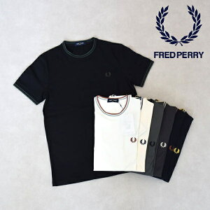 �����Y�@���f�B�[�X�@Fred Perry�@�t���b�h�y���[�@Twin Tipped T-Shirt �N���[�l�b�NT�V���c�@M1588
