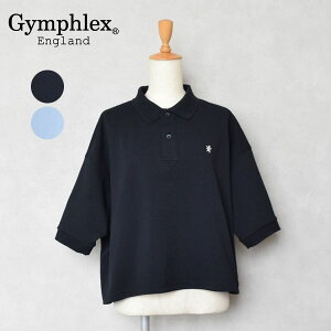 ���f�B�[�X�@Gymphlex�@�W���t���b�N�X�@ �h���}���X���[�u �v���I�[�o�[ POLO COLLAR DOLMAN SLEEVE P.O. ���� T�V���c �V���[�g�� GY-C0447QSK