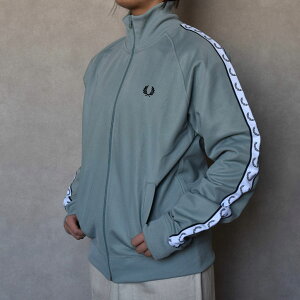 �����Y�@���f�B�[�X�@Fred Perry�@�t���b�h�y���[�@TAPED TRACK JACKET �e�[�v�h�g���b�N�W���P�b�g�@�W���[�W�@J4620