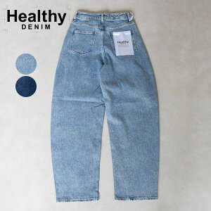 ���f�B�[�X�@�w���V�[�f�j���@Healthy DENIM�@Corn Wide Tapered �e�[�p�[�h�V���G�b�g�R�[�� �~�b�h���C�Y�f�j�� H87332003chu H87332003dku