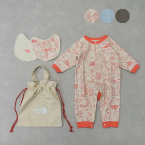 LbY THE NORTH FACE@UEm[XEtFCX@ B L/S Rompers & 2P Bib p[X@X^C 3_Zbg@oYj@ܕt@xr[ NTB82402