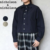 楽天市場】nicholson ＆ nicholson フリル ブラウスの通販