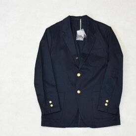 FIDELITY フィデリティ 定番ネイビーブレザー 紺ブレ 金ボタン ジャケット テーラードジャケット FT-25775000