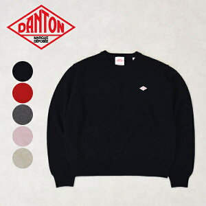 y2025N A/WzfB[X@DANTON@_g@LAMBS WOOL CREWNECK PULLOVER LONGSLEEVE N[lbN vI[o[ OX[u jbg Z[^[ CREW NECK P.O@E[Z[^[@DT-D0027LMW