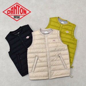 �L�b�Y�@ DANTON�_���g���@KIDS' INNER DOWN CREWNECK VEST �C���i�[�_�E���x�X�g �q���p�@�_�E���x�X�g�@DT-A0048RRT
