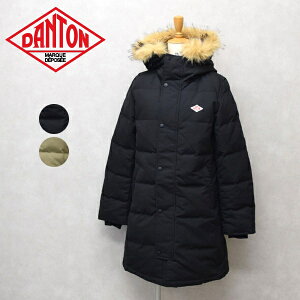 y2025N A/WzfB[X@DANTON@_g@FAKE FUR HOODED DOWN COAT tFCNt@[t[h_ER[g _ER[g@DT-A0006TRP