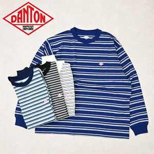 �y2026�N S/S�z�����Y�@ DANTON�@�_���g���@ LONG SLEEVE T-SHIRT�@�����@�N���[�l�b�N�@T�V���c�@�{�[�_�[�@�J�b�g�\�[�@DT-C0200TCB