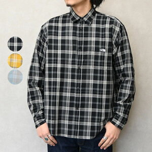 ���j�Z�b�N�X THE NORTH FACE�@�U�E�m�[�X�E�t�F�C�X�@�����O�X���[�u�t���b�V���h���C�`�F�b�N�V���c �`�F�b�N�V���c�@NR12630