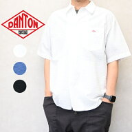 メンズ　 DANTON ダントン シアサッカー　半袖　 レギュラーカラー シャツ DT-B0434UKK