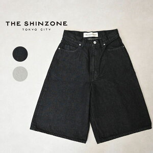 ���f�B�[�X�@THE SHINZONE �U �V���]�[���@COTTON LINEN BERMUDA PANTS �f�j���@�R�b�g�����l���@�o�~���[�_�@�p���c�@���C�h�f�j���@�V���[�c�@26MMSPA05