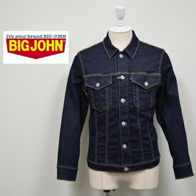 メンズ　BIG JOHN ビッグジョン　　デニム　ストレッチ ジャケット　Gジャン　　BJM601F