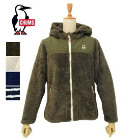 レディース　CHUMS　チャムス　Elmo Fleece Full Zip parka フリースジップパーカー　フリースジャケット　　防寒　CH14-1245