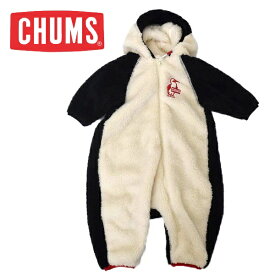 キッズ ベビー　CHUMS　チャムス　Baby Elmo Fleece All in One　フリース　オールインワン　ロンパース　防寒　出産祝い　CH27-1022