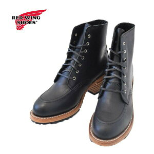 レディース REDWING レッドウィング CLARA クララ レザーブーツ WOMENS BOUNDARY BLACK 3405