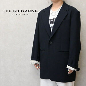 ���f�B�[�X THE SHINZONE �U �V���]�[�� OVERSIZED JACKET �I�[�o�[�T�C�Y �W���P�b�g �e�[���[�h �W���P�b�g �u���U�[ 26SMSJK02