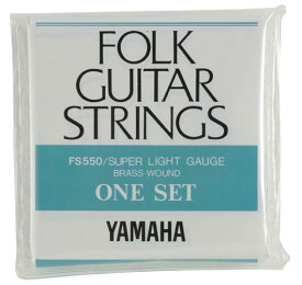 YAMAHA（ヤマハ）　フォークギター用セット弦　FS550　スーパーライトゲージ