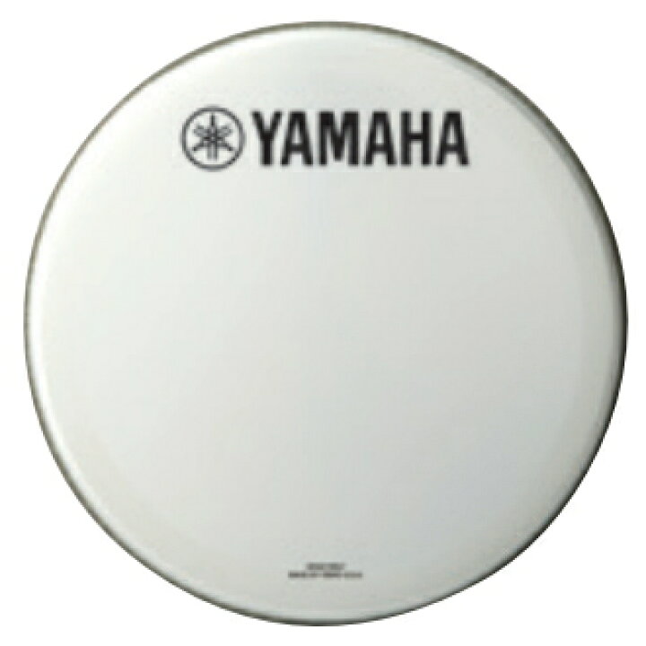楽天市場】ヤマハレモ バスドラムフロントヘッド BF-P3SW22 22インチ 