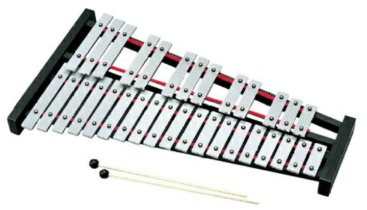 楽天市場】ゼンオン（全音） グロッケン 226Z マレット付 32音半音付 