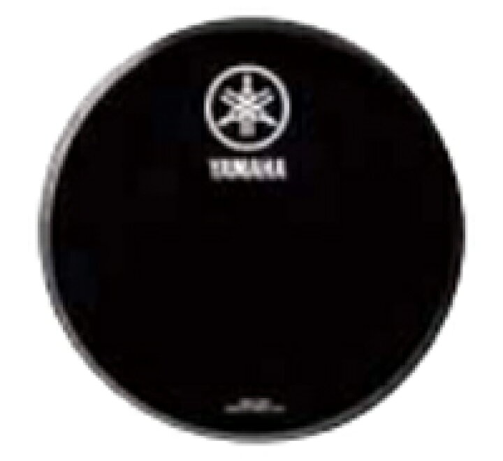 楽天市場】ヤマハレモ バスドラムフロントヘッド BF-P3EBY22 22インチ 