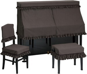 甲南 アップライトピアノ用ハーフカバー セリーヌ【ブラン】 CELINE 【受注生産】 ピアノカバー