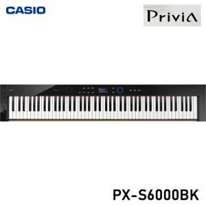 JVI@Privia@PX-S6000BK@CASIO@dqsAm@vrA@̏i͖{݂̂̂łBX^h͕ʔłB