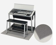 【メーカー直送】【打鍵音対策！】防振マット　エレクトーン・電子オルガン用　O-MAT　吉澤　※防振マッ…