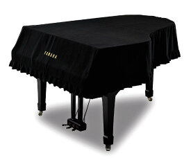 ヤマハ　グランドピアノフルカバー　GPFCC3-1　新仕様タイプ（表面が黒色、裏面が赤色の1枚生地での仕立て）主にピアノ現行品番に適合【適合品番C3X、C3TD、S3X、C3（1994～）、C3A（2007～）、C3AE、C3E、C3L、C3LA、C3XA】