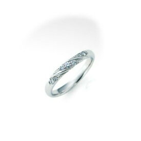 【ダイヤあり単品】　NINA RICCI　ニナリッチ　ウェディングリング　TORSADE　6RB067 S　結婚指輪（マリッジリング）　【送料無料】