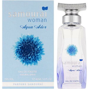 TCE[} ANAAX^[ I[hg 40mL lCuh v[g ̓ ̓ NX}X Mtg a Y fB[X  Samurai Woman Aqua Aster Eau de Toilette 