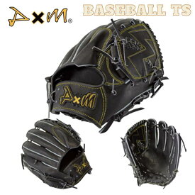 野球 D×M ディーバイエム 硬式投手用グラブ ピッチャー P110 ベーシックシリーズ ブラック 高校野球 グラブ袋付き 日本製 送料無料 ベースボールTS 【1022】