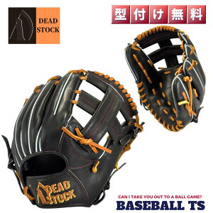 �싅 �f�b�h�X�g�b�N DEAD STOCK �d�������p�O���u �O���[�u DS-MK6S �Y�ヌ�U�[ �u���b�N ���Z�싅 ���{�� �������� �x�[�X�{�[��TS