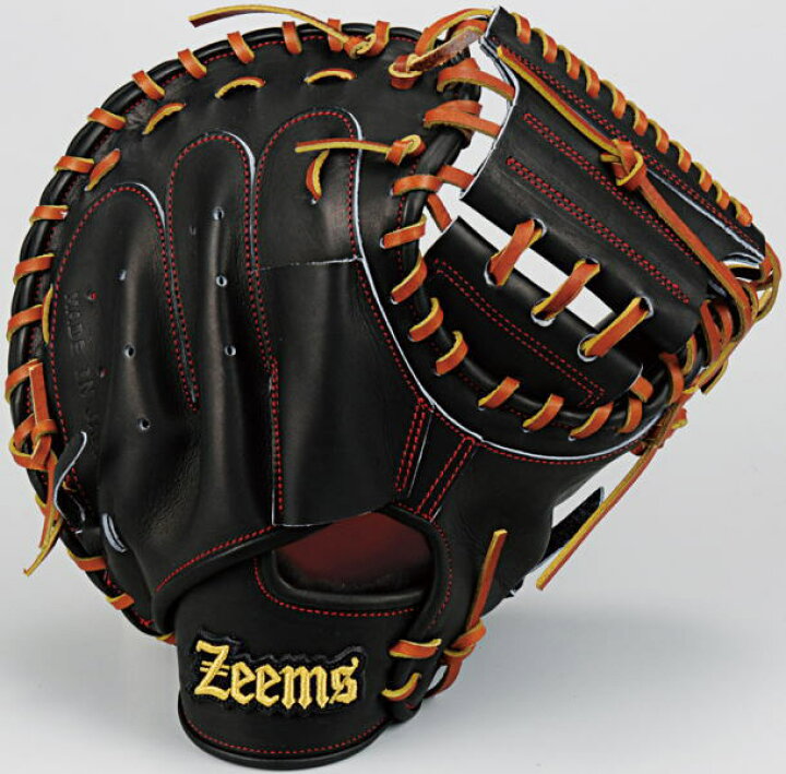 楽天市場】ジームス ZEEMS 硬式キャッチャーミット 捕手用 ZL-380CM L  