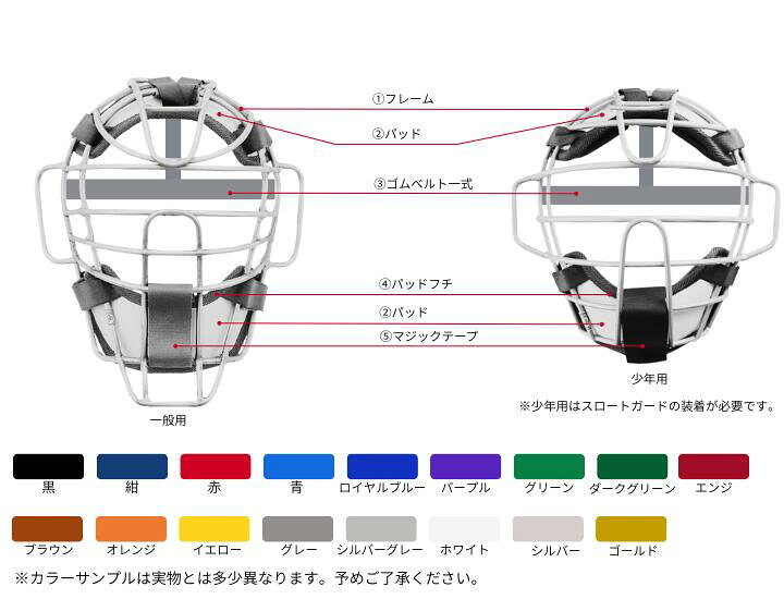 楽天市場】野球 ハタケヤマ HATAKEYAMA オーダー マスク 一般用軟式 