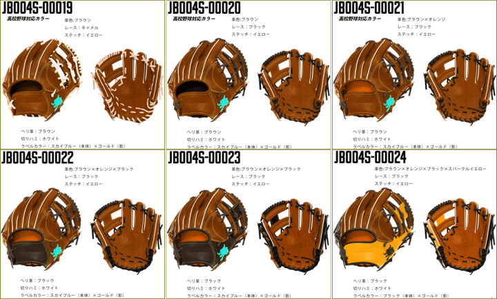 楽天市場】野球 和牛JB ジェイビー パターンオーダー オーダー