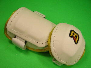 ベルガード BELGARD プロ仕様 ホワイト×イエローヘリ オーダーカラー 合皮巻きタイプ アームガード AL813 エルボー ガード 右打者用 左打者用 選択