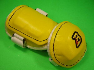 ベルガード BELGARD プロ仕様 イエロー×ホワイトヘリ オーダーカラー 合皮巻きタイプ アームガード AL813 エルボー ガード 右打者用 左打者用 選択